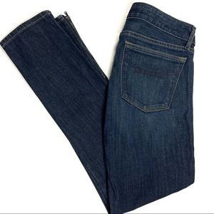 Gap 1969 always skinny dark wash jeans 27